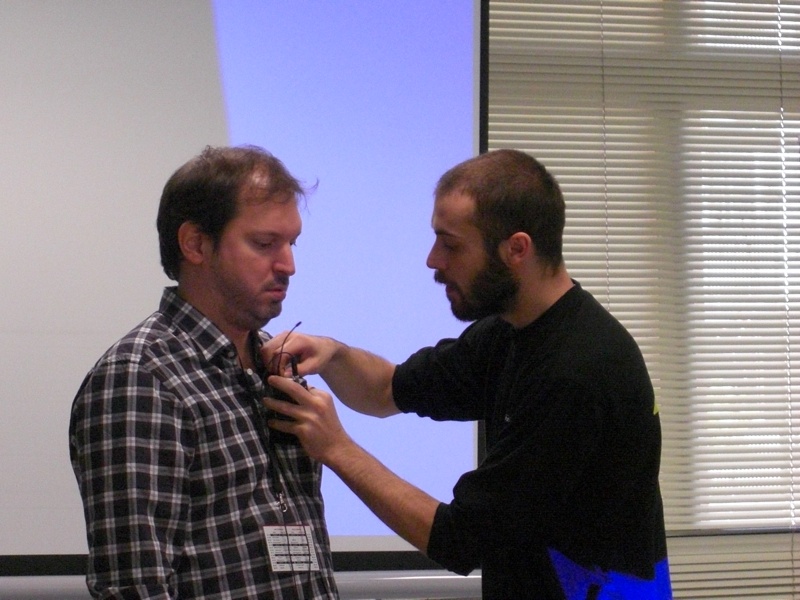 Pablo Delgado Cassandra and Ruby: With the microphone